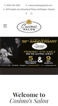 Mobile Screenshot of cosimossalon.com